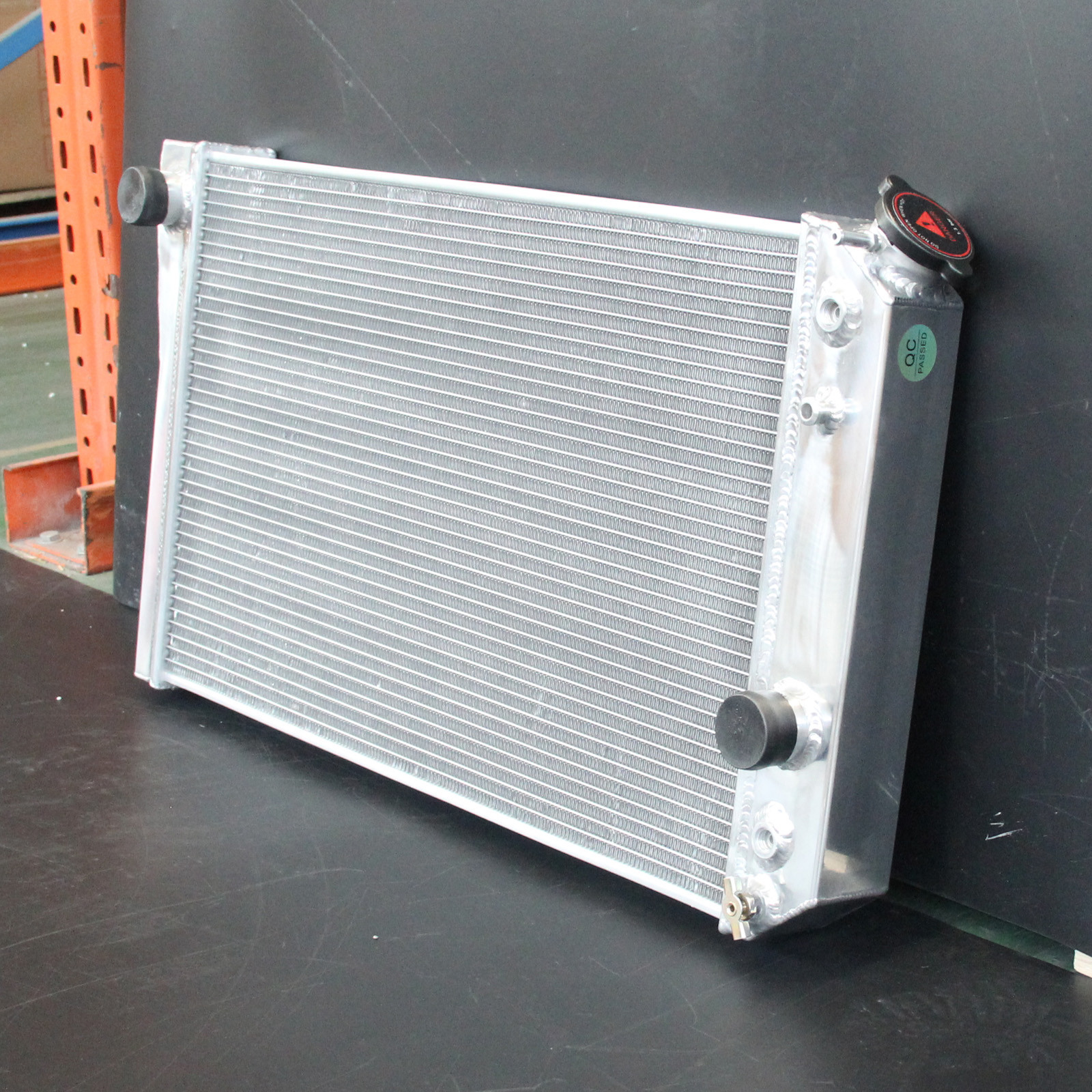 AT 52mm For Chevrolet Corvette 84-90 5.7L V8 3Row 829 Aluminum Radiator