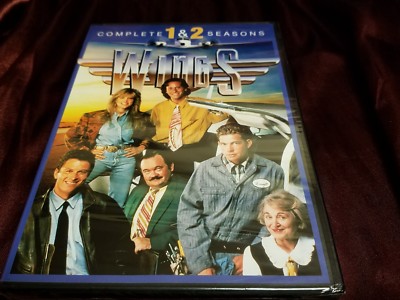 WINGS COMPLETE SEASONS 1 & 2 Sealed New 3 DVDs! Ships super fast.
