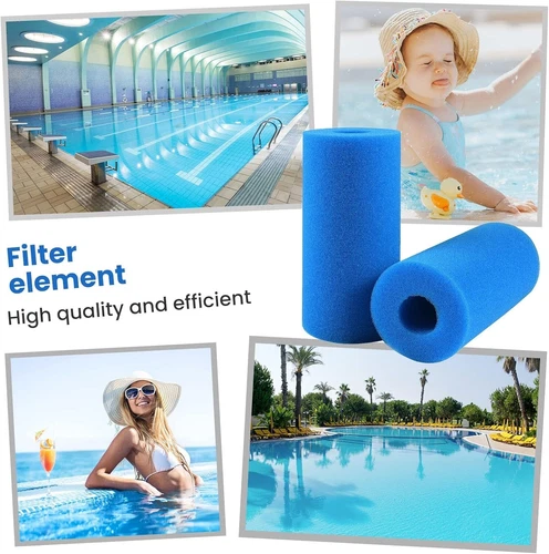 6Stück Pool Filter Für Intex Typ A Filterschwamm Schwimmbad Pumpe Filterkartusch - Bild 3 von 12