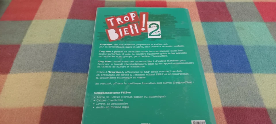 ¡TROP BIEN! 2 LIVRE DE L'ÉLÈVE 9788498377033 - Imagen 3 de 4