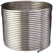 Stainless Steel Heat Exchange Coil Type 316, 3/8" x 50' HERMS DIY Jockey Box etc