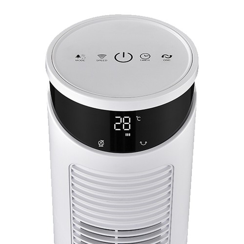 Dimplex 91cm 45W 3 Speed Cooling Portable Oscillating Tower Fan w/ Remote White - Picture 2 of 6