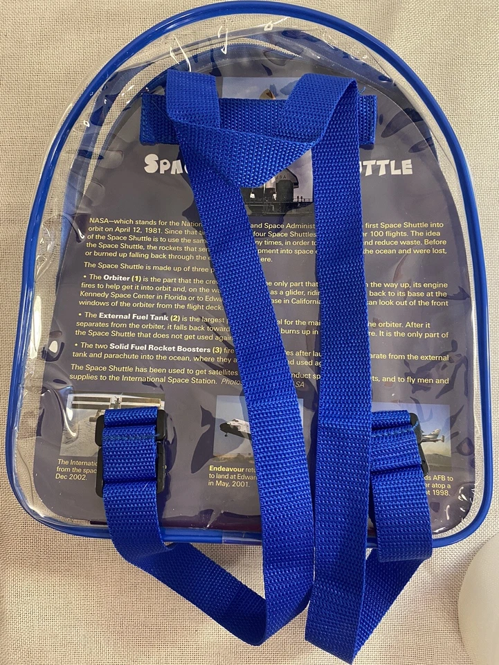 Vintage disney world Wowtoyz Space Explorer Backpack playset Space Orbiter USA - Image 2 of 4