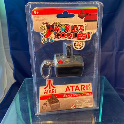 World's Coolest Atari 2600 Arcade Sound Joystick Keychain Super Impulse New Mini
