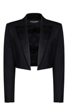 Dolce And Gabbana Single-breasted Wool Jacket. It 40