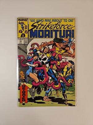 Strikeforce Morituri #15 1988 Marvel Comics 