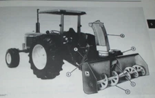 John Deere 260 Rotary Snow Thrower Blower Operators Manual OM-A41196 E0 ORIGINAL