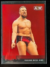 2022 AEW Metal Bryan Danielson RED PMG /100 Trading Card Upper Deck #90634
