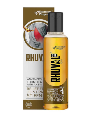 Essentium Phygen Rhuval Oil For Relief From Paiin And Stiffness - 100Ml