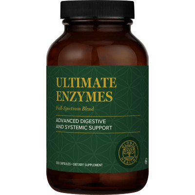 Global Healing Ultimate Digestive Enzyme Supplement - 120 Capsules 2 Pack