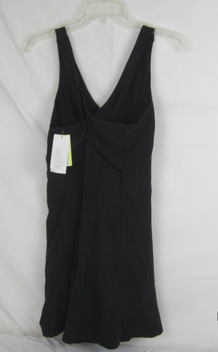 Women's All In Motion Everyday V-Neck Crossback Active Dress Black 2XL - Picture 13 of 17