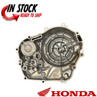 Genuine Honda Clutch Access Cover For 2005-2008 CRF450X — Right Side Case, OEM #11351-MEY-670