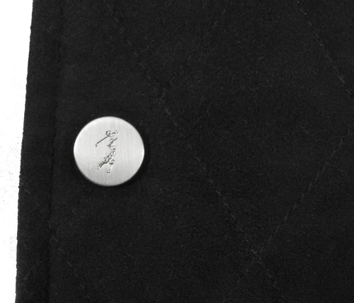NEW $1695 Bobby Jones Water Resistant Suede Jacket!  Weathered Black  Quilted  image 5