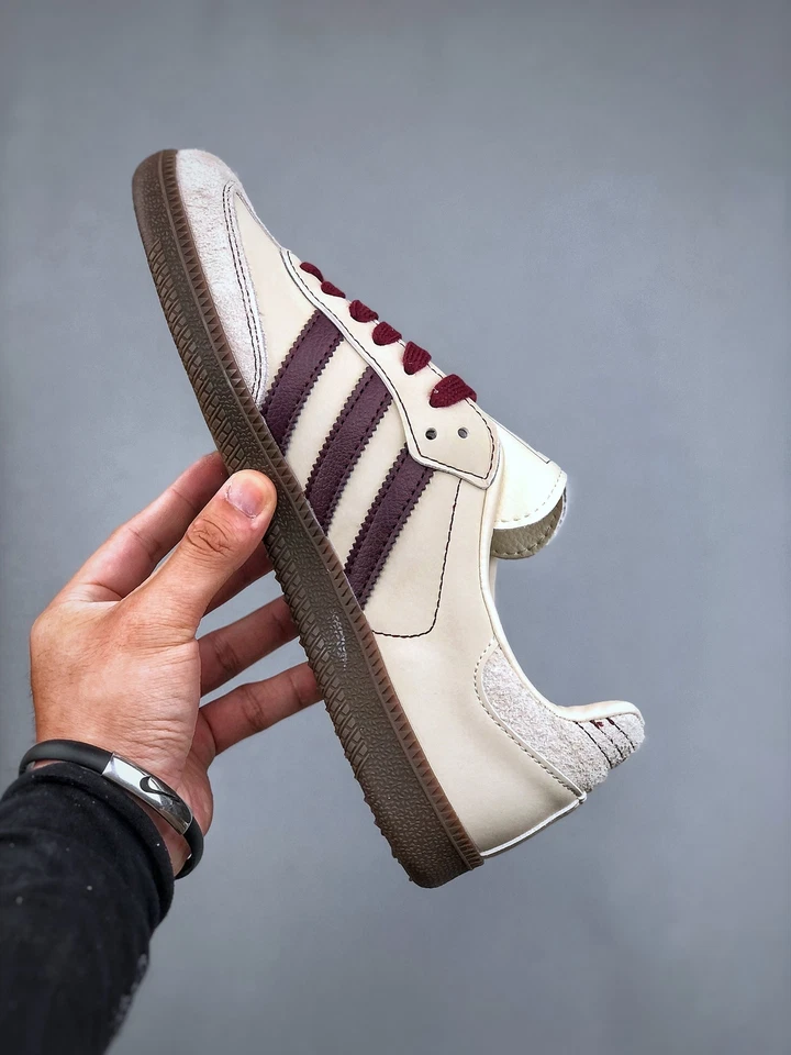 Adidas Originales Samba OG Wonder Blanco Granate Mujer IG1987 Foto 2 de 4