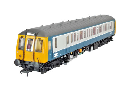 Dapol 4D015001 Spur O Klasse 122 Luftpolsterwagen 55002 blau und grau DMU verpackt lesen.