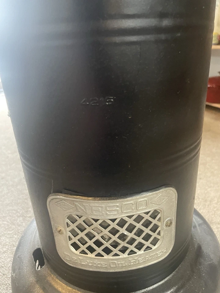 Antique Metal Nesco DeLuxe Oil Heater - Image 2 of 3