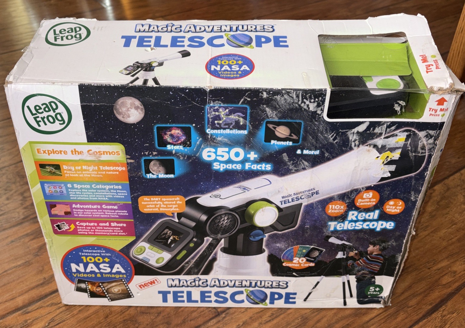 Leapfrog Magic Adventure Telescope (5+ Years) BRAND NEW Open