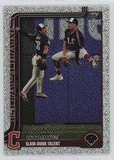 2025 Topps Series 1 Checklist Sandglitter Will Brennan Steven Kwan #26 13kt