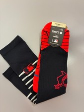 NWT Stance Men XL 14-16 Texas Rangers MLB City Connect Over Calf Socks Freshtek