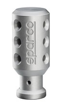 Sparco Piuma Silver Shift Knob Part 03741bt01 For Automotive Vehicles Sparco Piuma Silver Shift Knob Part 03741bt01 For Automotive Vehicles