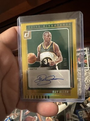 2025-26 Donruss Elite Series Ray Allen Good Auto /10   #ES-RAY