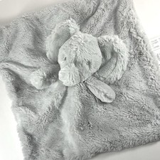 2015 Koala Baby Gray Elephant Security Blanket Plush Lovey 14X14 Rattle