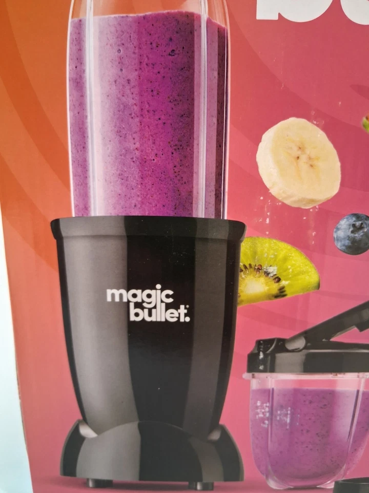 Magic Bullet Blender 250 Watt Tall and To Go Cup - Black - New in box - Image 2 of 4
