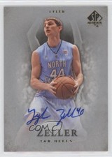 2012-13 SP Authentic Auto Tyler Zeller #25 Auto s6i