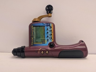 Fishing Champion Electronic Handheld LCD Game Tiger Electronics 1997 Tested