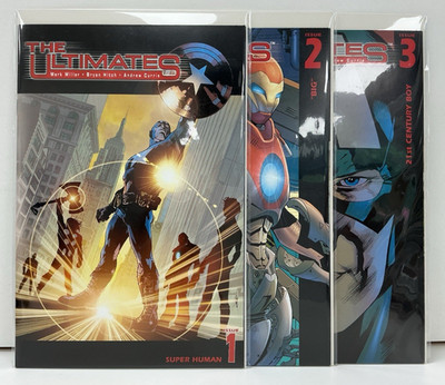 The Ultimates #1-13 Complete Marvel Comics Run Millar Hitch