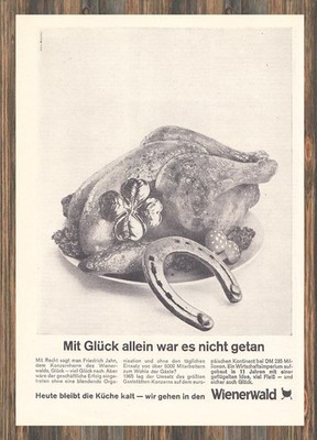 Wienerwald - Reklame Werbeanzeige Original-Werbung 1966 (4)