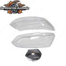 2 Stück Streuscheibe Hauptscheinwerfer Glas links und rechts für VW Polo 6C1 6R1