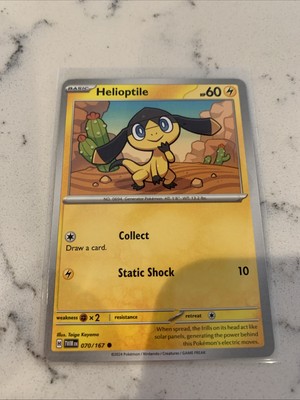 Helioptile 070/167 Regular Pokémon Karten Make A Bundle