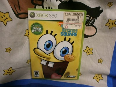 XBOX 360 SpongeBob's Truth or Square Game COMPLETE