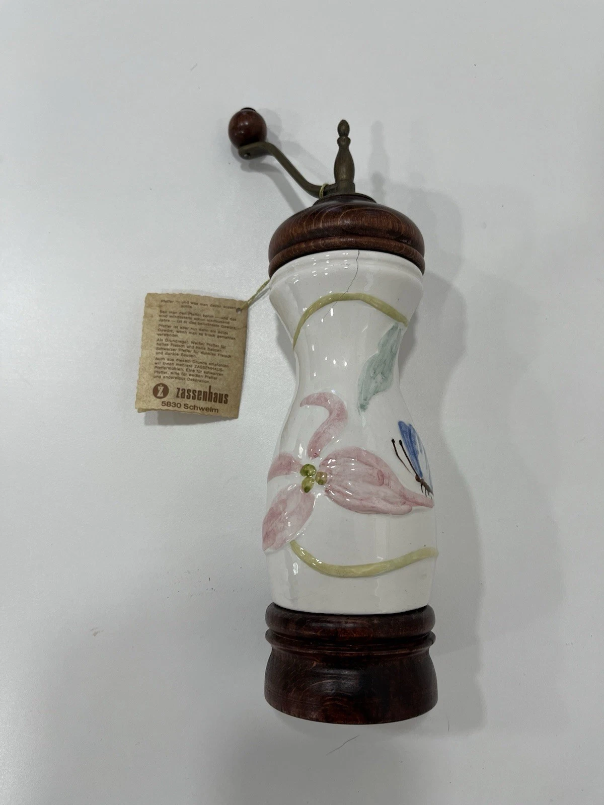 Zassenhaus Vintage Pepper Mill Grinder