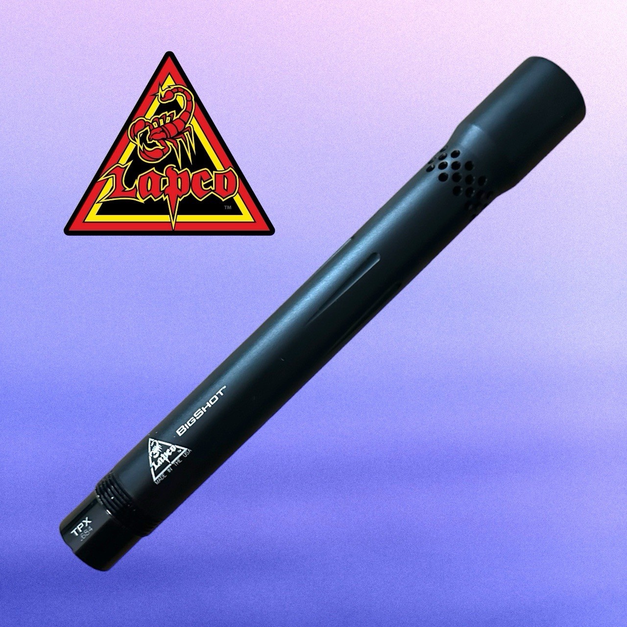 LAPCO Big Shot 8&rdquo; Barrel Tippmann TiPX / TPX Only Matte Bl