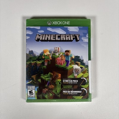 Minecraft Starter Pack Edition (Microsoft Xbox One, 2018) New Factory Sealed