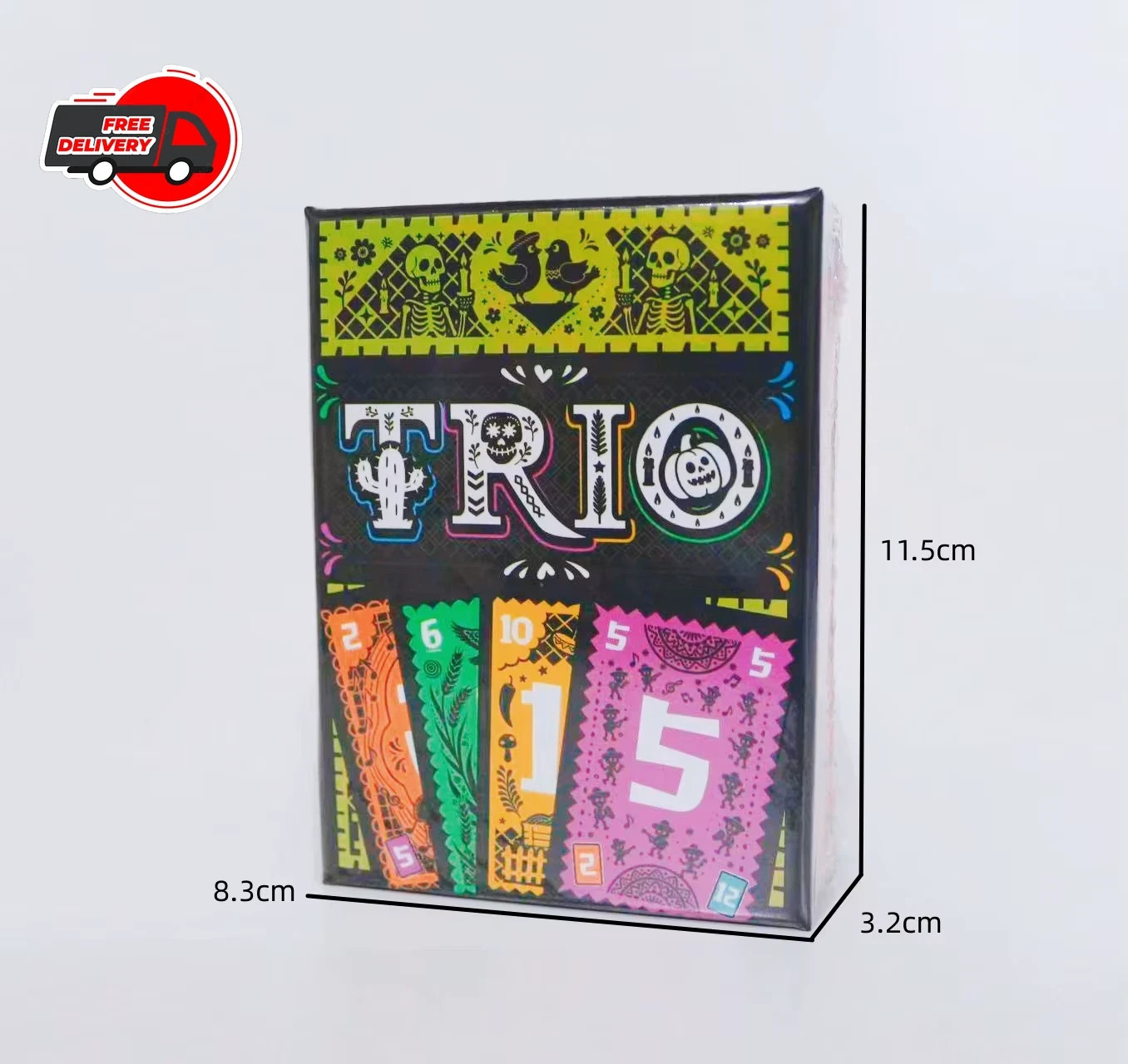 Trio Family Card Game 2024 Game of The Year Nominee Fun Party Game 3-6 Players**