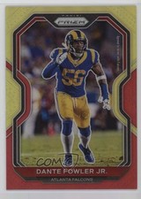 2020 Panini Prizm Red & Yellow Prizm 47/49 Dante Fowler Jr #229 15r3
