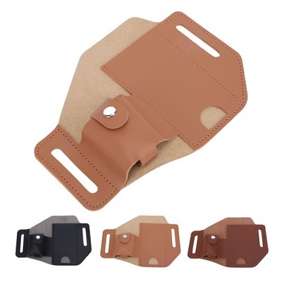 PU Leather Multitool Sheath With Belt Loop Versatile Multitool Belt Holster NEW