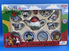 The WIZARD of OZ 13-Piece PORCELAIN TEA SET by SCHYLLING - ADORABLE