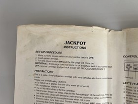 Jackpot HES Nintendo NES PAL Flat Cart Variant AUS Release