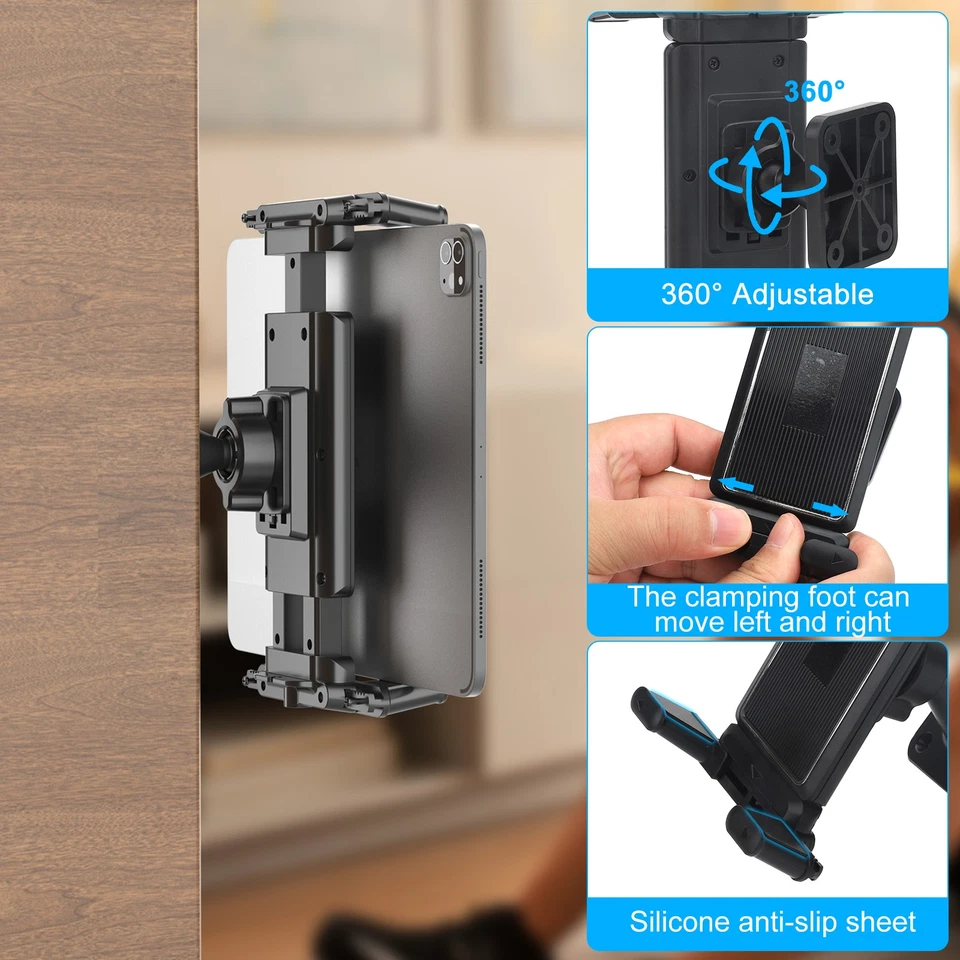 Suporte de parede universal para tablet telefone 4,7-12,9" iPad Pro iPhone Samsung - Imagem 3 de 4