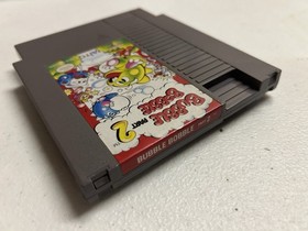 Bubble Bobble 2-Part Game for Nintendo NES Authentic System See Photos