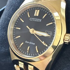 Citizen Eco-Drive EW2293-56E "Corso" Gold-Tone Stainless Steel Ladies Watch