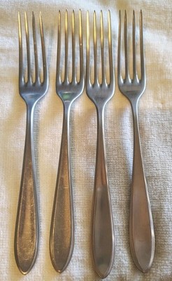 WMF Germany Cromargan 4 Forks Shadowpoint Stainless Steel 