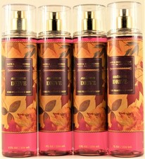 QTY 4 - Bath  Body Works AUTUMN DRIVE Fine Fragrance Body Mist Spray 8 Oz