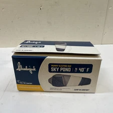 Slumberjack Sky Pond Mummy Sleeping Bag 40F Degrees 34”X88” Double Zipper Cinch