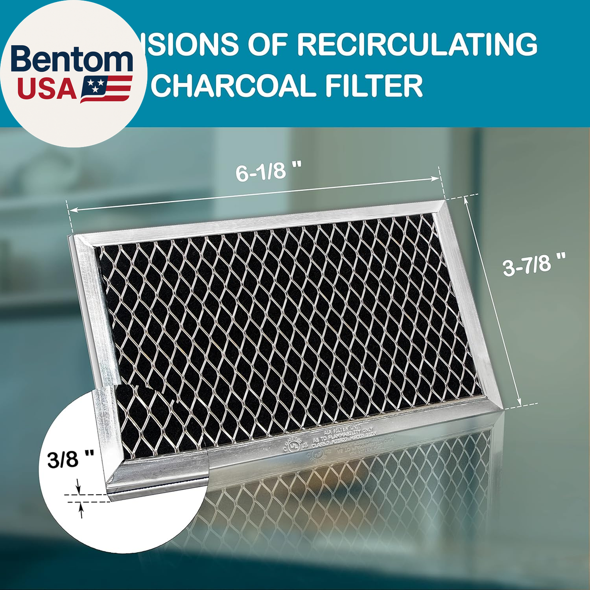 Replacement Charcoal Filter JX81J - 6.12