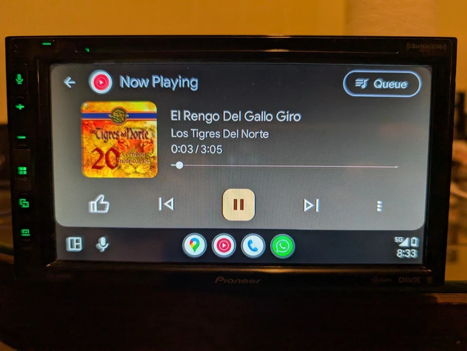 Pioneer AVH-2500NEX 6.8" Digita In-Dash 2-DIN Apple Carplay Android Auto CD/Dvd  - Image 3 of 4